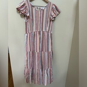 Motherhood Maternity Striped Dress